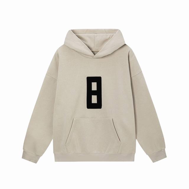 Fog-8829# Flocking Printed Hoodie Black, Dark Cement Gray S-Xl