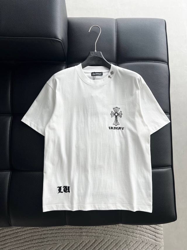 Clothes Chrome Hearts Spring and Summer New Releases Newest Short-sleeved Round