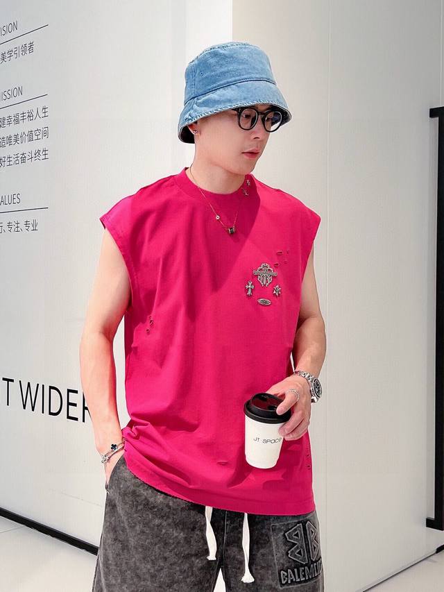 Clothes Bearltongs high-end new short-sleeved vest. Handsome and fashionable, wi