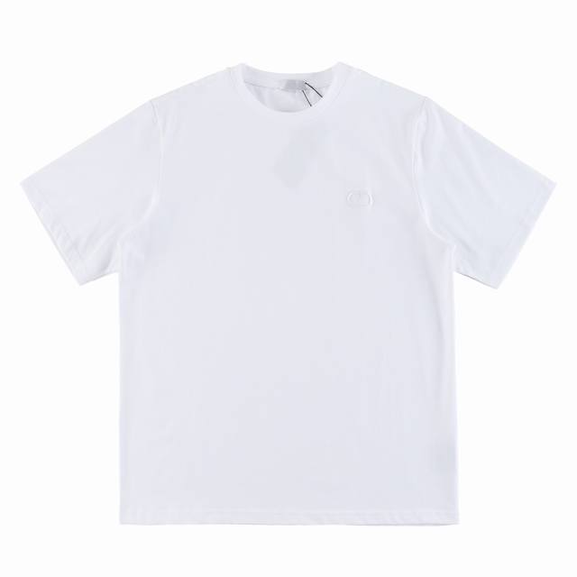 Dior Dior classic embroidery Cd round neck short sleeves Size: Xs-L