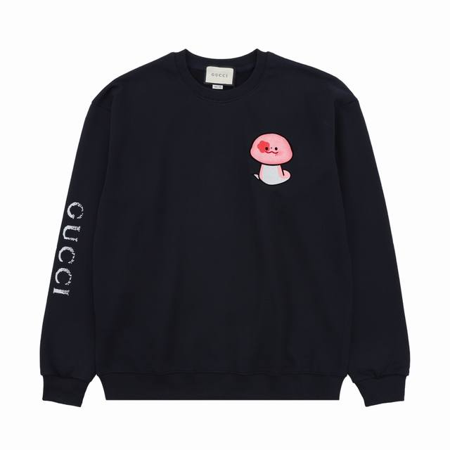 Gucci Gucci Snake Year Limited Edition Fun Cartoon Snake Print Blue Sweatshirt S
