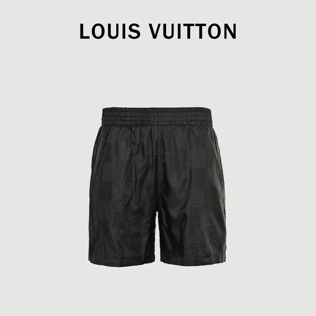 Louis Vuitton Lv checkerboard dark pattern beach shorts Authentic 5900 purchased