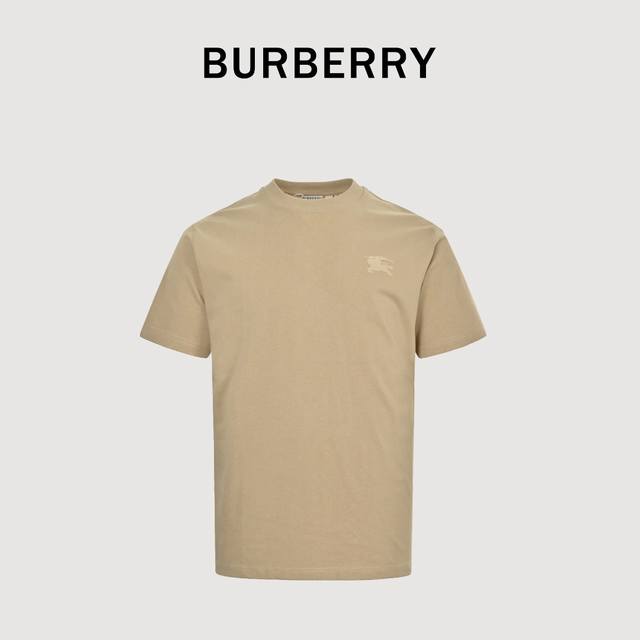 Burberry 25Ss circle horse foam print short sleeves Burberry T-shirt, made of li