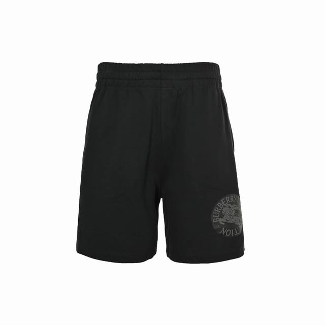 Burberry 25Ss Warhorse Stamp Print Shorts Burberry's new shorts are made of ligh