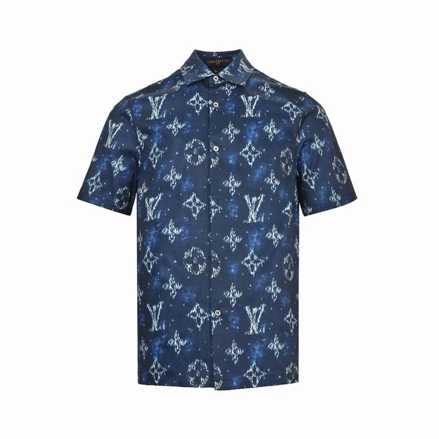 Louis Vuitton 25Ss Monogram Regatta Set Short Sleeve Shirt Lv's new short sleeve