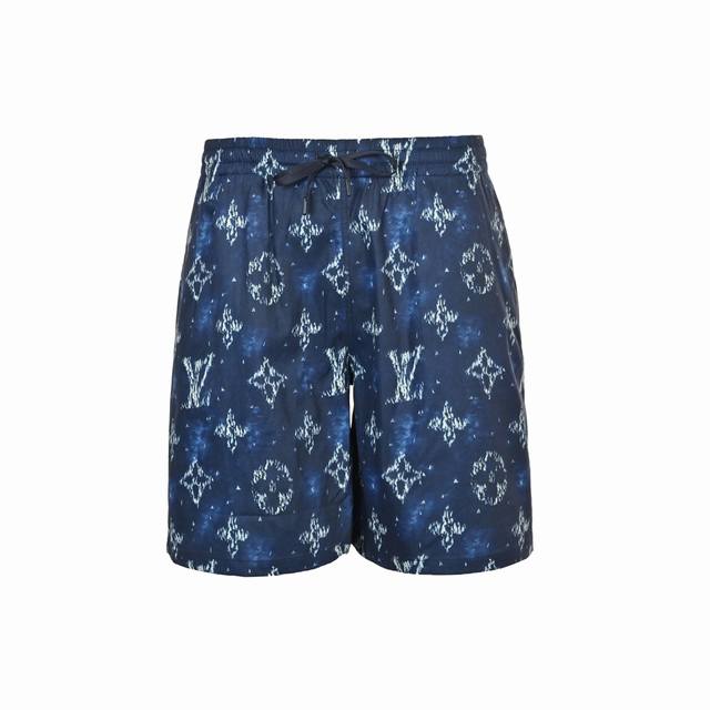Louis Vuitton 25Ss Monogram Full Print Set Shorts Lv New Style On the surging te