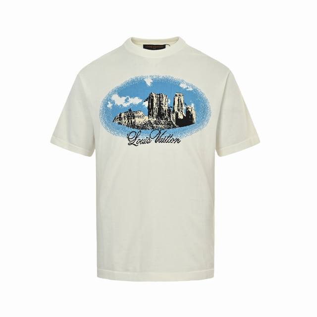 Louis Vuitton 25Ss Western Landscape Jacquard Knit Short Sleeves 24 The Far West