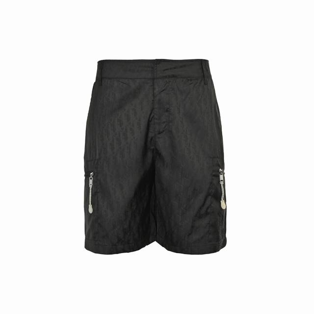 Dior Dior obscure pattern full-print zipper shorts The fabric is made of custom