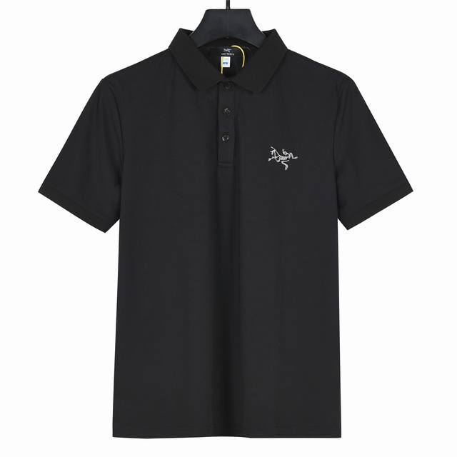 Arc'teryx - Arc'teryx Lapel Embroidered Ice Cotton Short Sleeve T-shirt Clear an