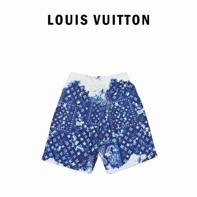 Lv Paisley Shorts These shorts feature the seasonal Monogram scarf print all ove