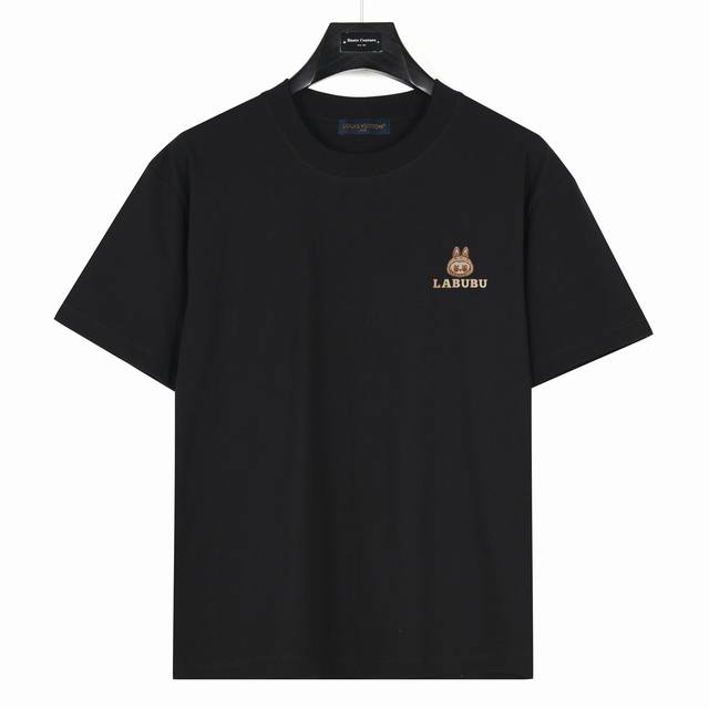 Labubu&Lv co-branded chest label model number: Lb13 Black 240g heavyweight small
