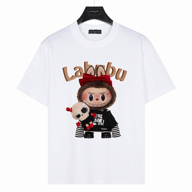 Labubu&Lv co-branded Zimomo model number: Lb09 White 240g heavyweight small drop