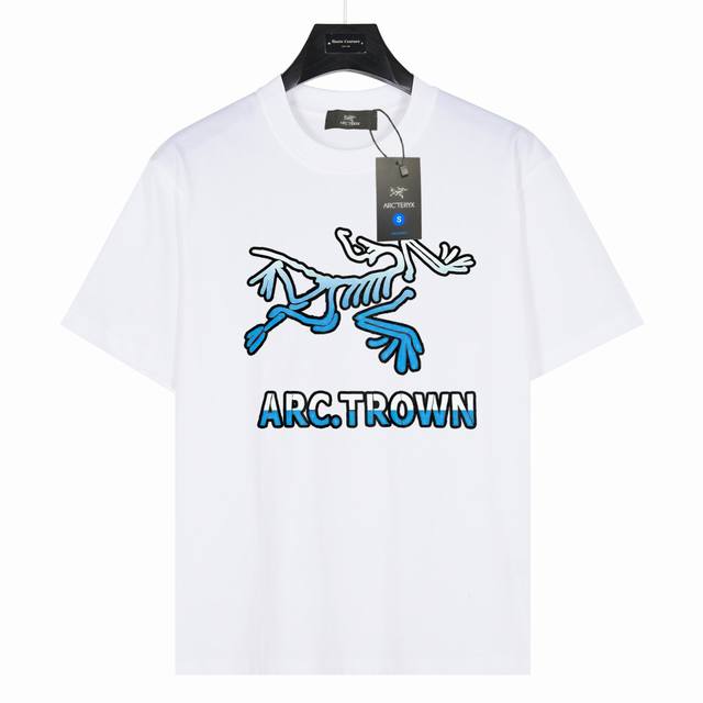 Ayc Teryx Arc'teryx] Blue gradient model number: Szn02 White 240g heavyweight sm