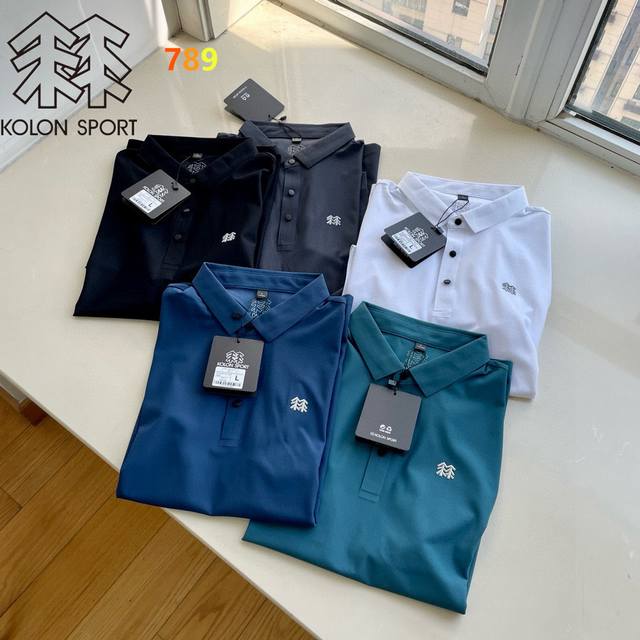 Kolonsport's short-sleeved couple's outdoor dynamic ice silk sunscreen antibacte