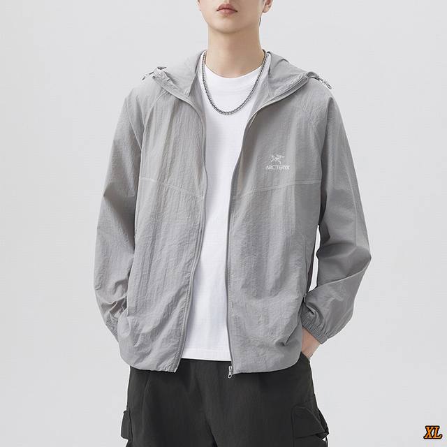 Arc'Teryx exclusive real shot of the new summer high-quality hooded sun protecti