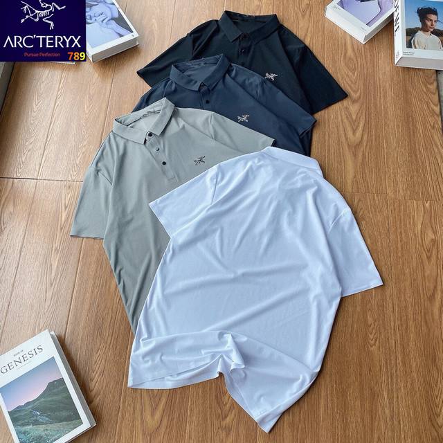 Arc'teryx Arc'teryx counter style summer ice silk short-sleeved Polo shirt T-shi