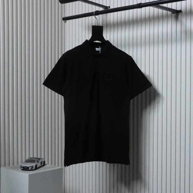 Burberry 25Ss Wheat Horse Embroidery Polo Short Sleeve is made of pearl mesh cot