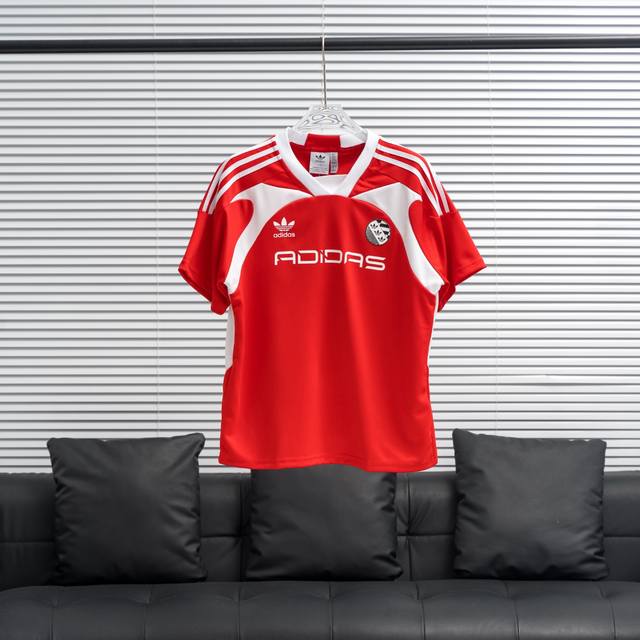 Factory P direct supply AdidasحClover 8802 football uniform short-sleeved T-shir