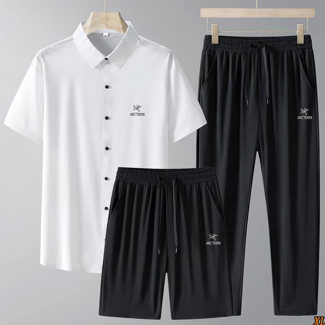 Arc'Teryx exclusive real shot of the new summer high-quality ice silk short-slee