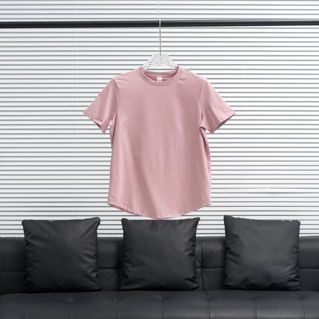 Factory P direct supply LululemonحLululemon Love series solid color round neck s
