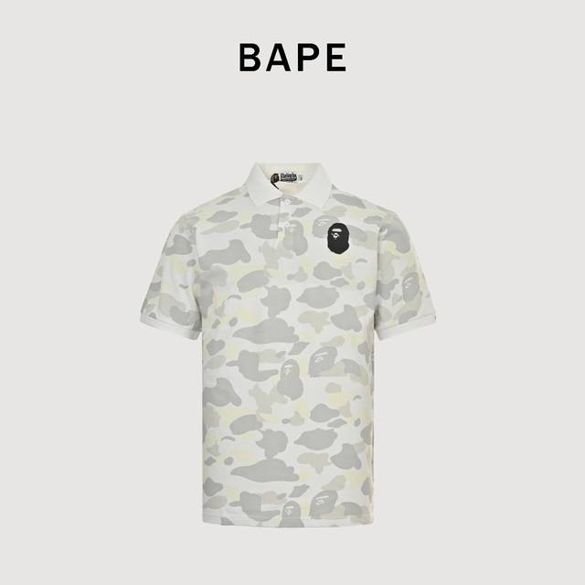 Bape shark head tiger head short-sleeved Polo shirt The image makes you the most