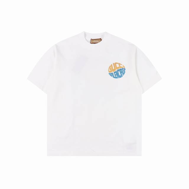 Gucci X Balenciaga Gucci 25Ss Snake Year Limited Short Sleeve T-shirt The brand