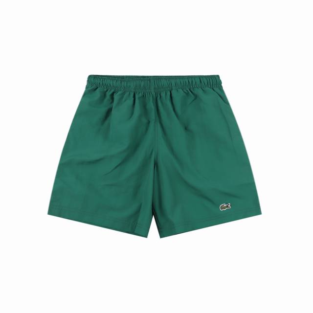 Lacoste French crocodile solid color small crocodile embroidered drawstring spor