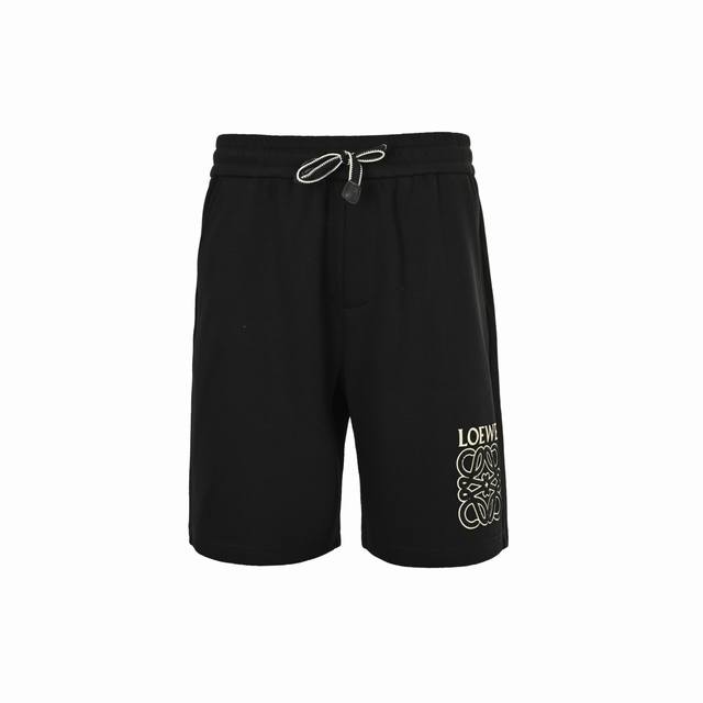 Loewe 25Ss Towel Embroidered Logo Short Sleeves Loewe's new shorts reshape the c