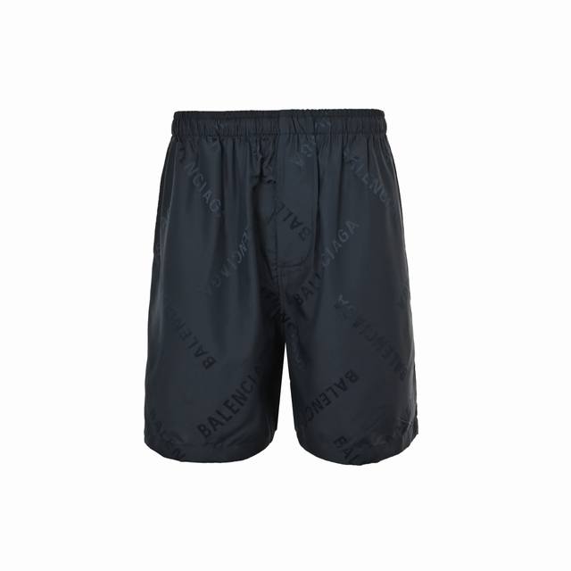 Balenciaga 25Ss full print dark pattern jacquard shorts Exclusive custom-woven c