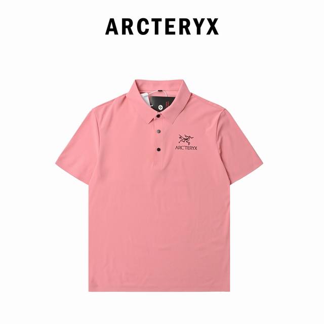 New color Arc'teryx Arc'teryx new men's lapel seamless ice silk short-sleeved Po