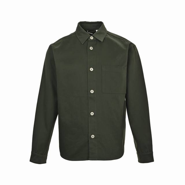 Burberry 25Ss shield lapel denim shirt jacket The original version was purchased
