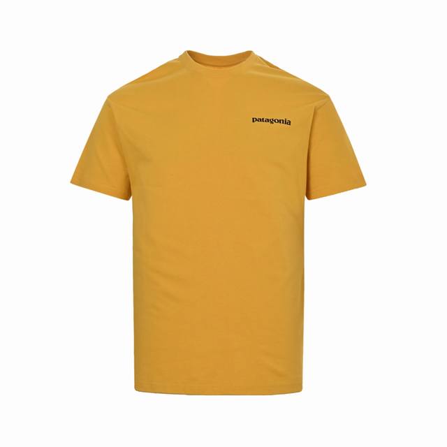 Patagonia classic logo print short sleeves Patagonia P-6 Logo Responsibili Logo