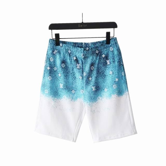 Actual details + size chart Louis Vuitton short-sleeved T-shirt with starry sky