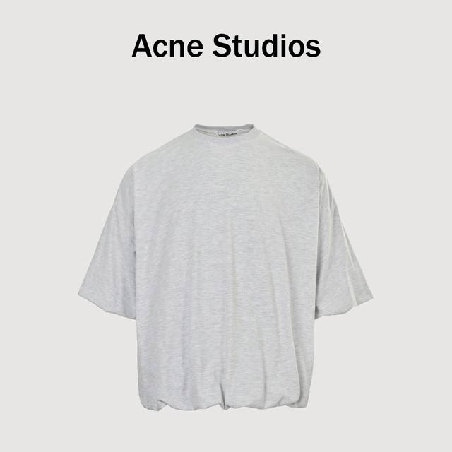 Acne Studios Jennie same style flower bud short-sleeved T-shirt Purchased on the