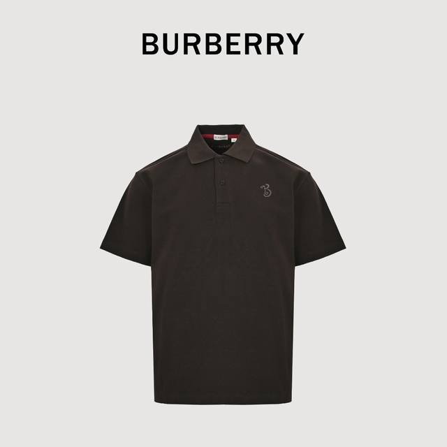 Burberry Bbr Snake Year Limited Edition Snake-shaped Short-sleeved Polo Shirt Th