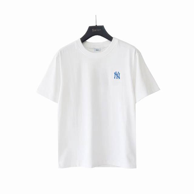 Actual details + size chart Mlb T-shirt with large cashew flower Ny letters prin