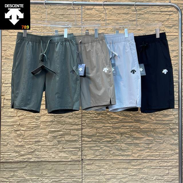 Descente 25Ss new summer ice silk quick-drying casual shorts! Descente's new cas