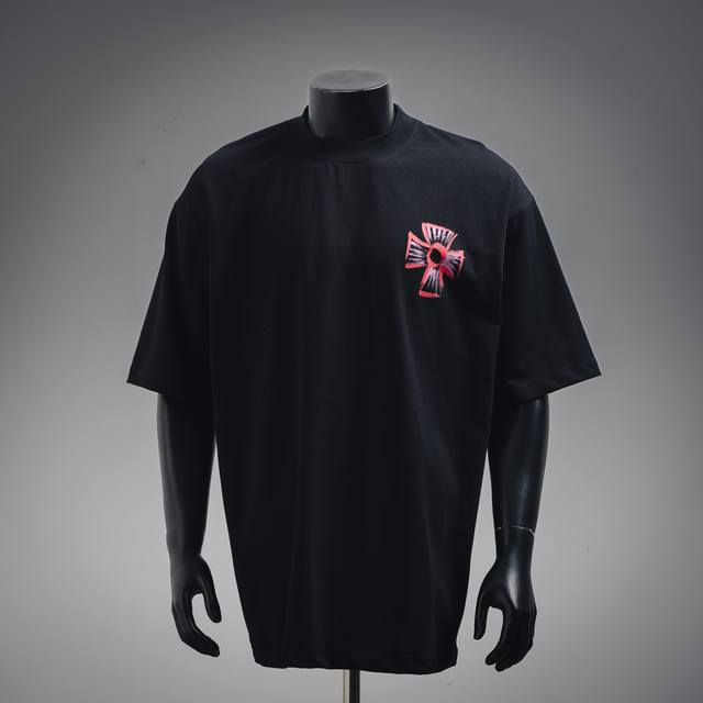 Vivienne Westwood short-sleeved T-shirt with flowers on the chest Brand Logo Hea