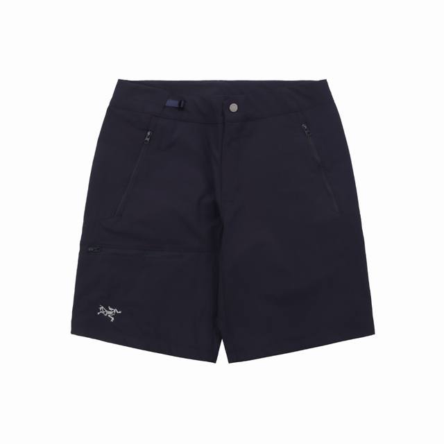 Gamma Lightweight Short 9 - Navy Aequora Airperm blended fabric 86% nylon + 14%