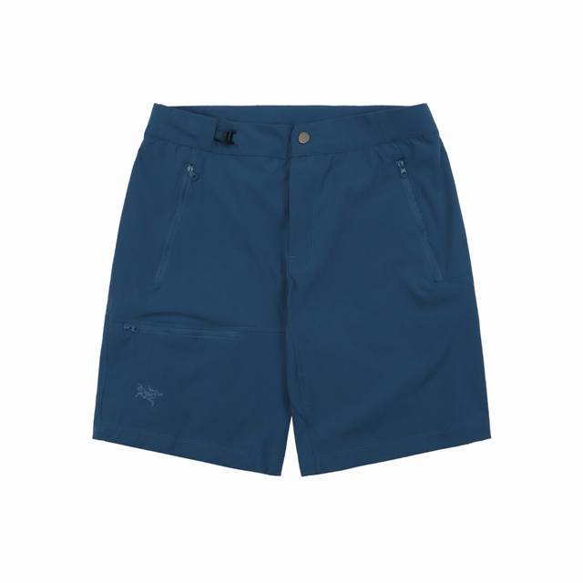 Gamma Lightweight Short 9-Blue Aequora Airperm blended fabric 86% nylon + 14% sp