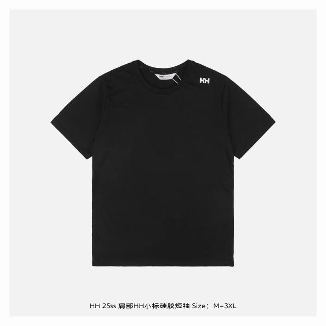Hh 25Ss Shoulder Hh small label silicone short sleeves Inspired by the retro sty
