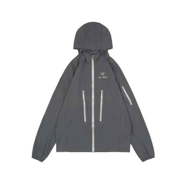 Squamish Series Sv6 Lightweight Sun Protection Jacket - Gray Blue The Squamish H