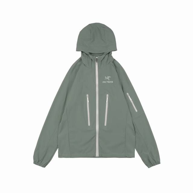 Squamish Series Sv6 Light Sun Protection Jacket - Matcha Green The Squamish Hood