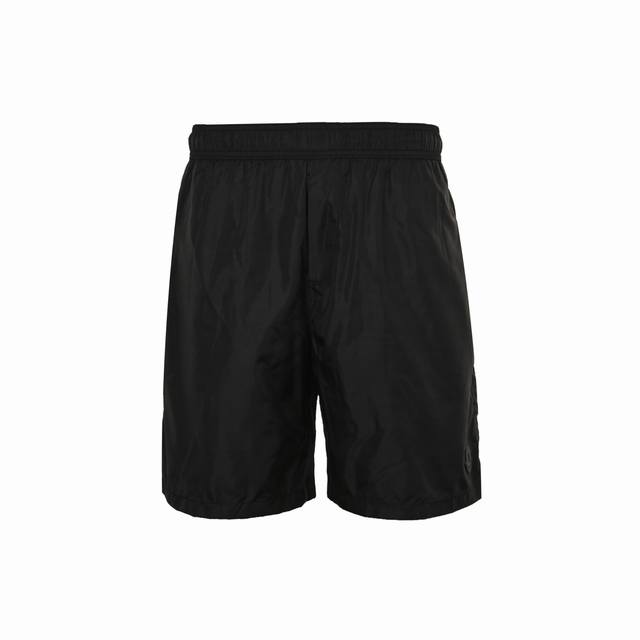 Moncler 25Ss Side Reflective Logo Print Shorts Made of quick-drying nylon woven