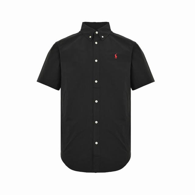 Ralph Lauren classic pony logo embroidered short-sleeved shirt New spring and su