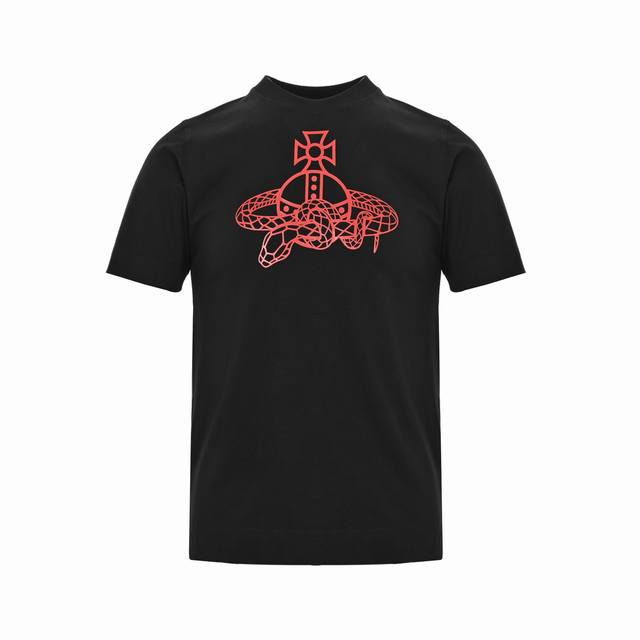 Vivienne Westwood 25Ss Year of the Snake Saturn Print Short Sleeve The Chinese z