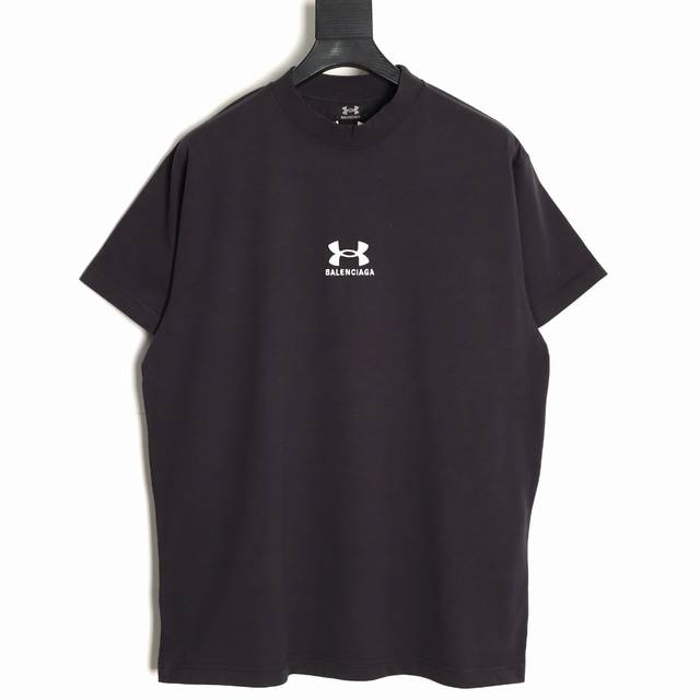Balenciaga 25Ss Under Armour embroidered short-sleeved T-shirt Counter purchase