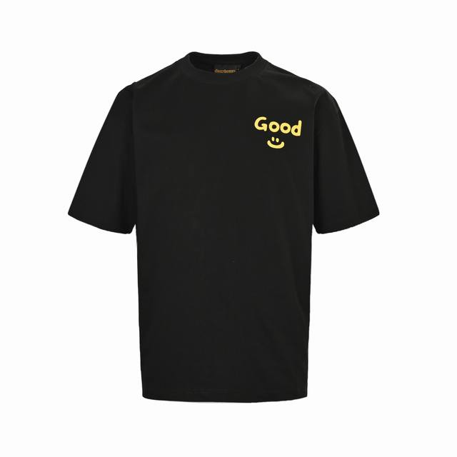 Drew House short sleeves with small logo print 280g double yarn combed cotton fa
