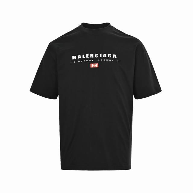 Balenciaga 25Ss minimalist new flower short sleeves When Balenciaga-style rebell