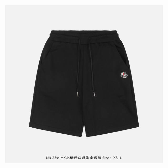 Moncler 25Ss Mk small label back pocket striped shorts Inspired by the retro sty